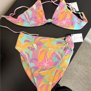 Skatie Colorful Tropical Bikini Set